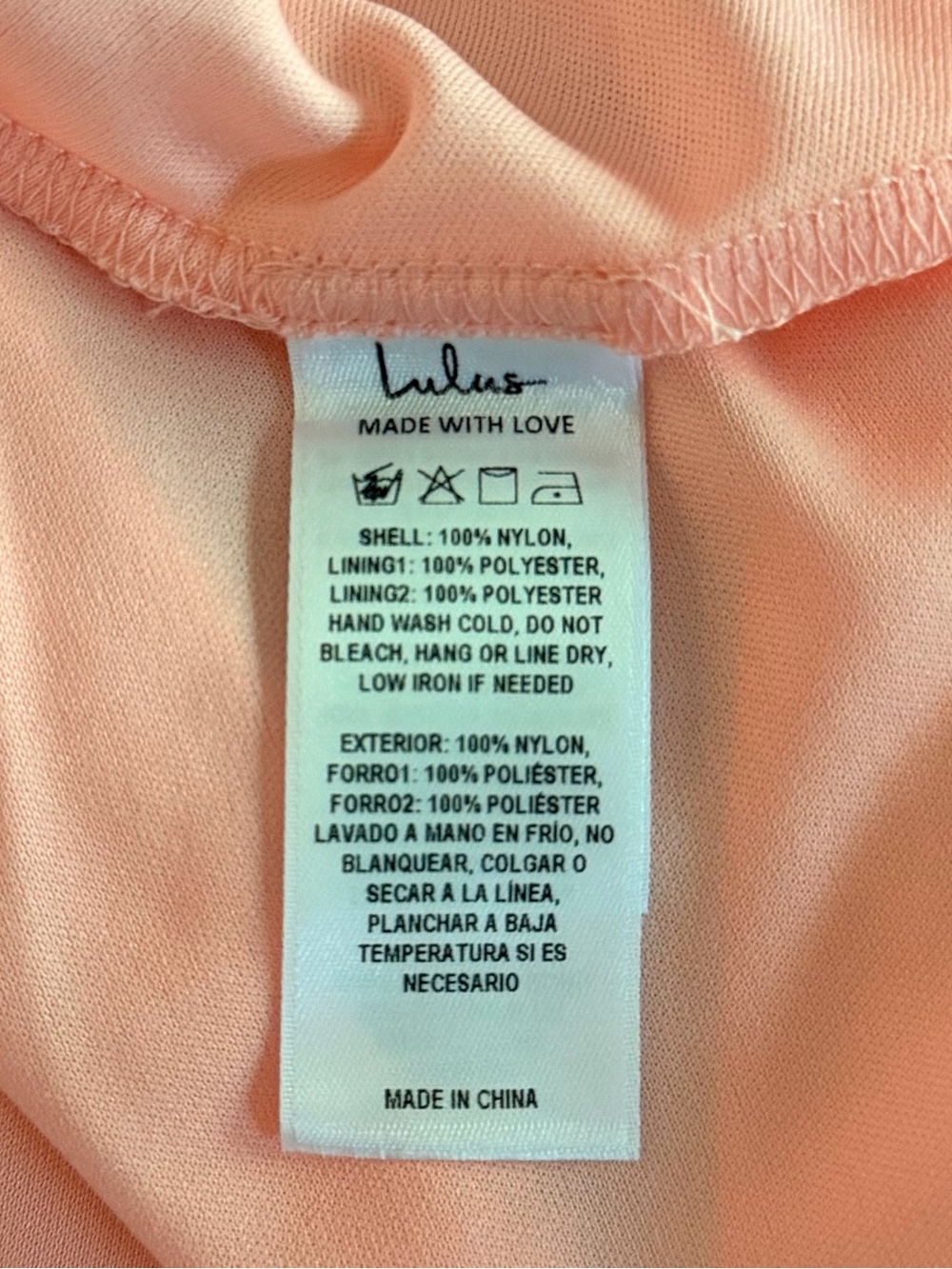 Lulus Homecoming One Shoulder Mini Dress Light Pink Swiss Dot Women’s Small NWT - Picture 8 of 8